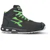 U-power Botte De Sécurité Redlion Hard Taille 43 Noir/Vert S3 Src Esd En Iso 20345 Putek