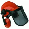 Bouclier avec casque et a couteurs pour bAcheron aux normes ce visiA r...