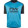 Northwave Edge Jersey met korte mouwen Heren, blauw/zwart