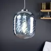 Fan Europe Luce_Ambiente_Design - Plafonnier en verre, bleu, E27