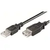 Ewent EW-UAA-030-P Rallonge de câble USB USB (F) pour USB (M) USB 2.0 3 m noir