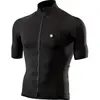 SIX2 Black-M Bike Jersey MC Chromo Unisexe Adulte