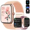 WENZYLIQUOX Montre Connectée Femme pour Samsung,iPhone,Android,1.91"Al...