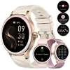 WENZYLIQUOX Montre Connectée Femme pour iPhone/Samsung/Android1.27100+...