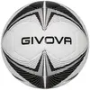 Soccer ball givova ball match king black-silver, 4