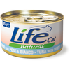 Life Cat Natural Thon avec poisson blanc, boîte 85g
