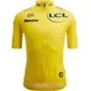 Santini Maillot à Manches Courtes Tour De France Yellow 2025