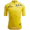 Santini Maillot à Manches Courtes Tour De France Yellow 2025