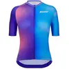Santini Maillot à Manches Courtes Ombra Eco Micro
