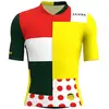 Santini Maillot à Manches Courtes Combo Tour De France Official Genera...