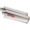 Échappement marque GPR compatible avec EB D.15.TRI Double Pot d'échapp...