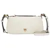 PINKO Sac à épaule bandoulière blanc pour femme - Half Moon Horizontal...