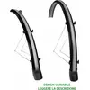 Bonin 48 Mm Spatbordset Zwart,Grijs 700 - 28´´