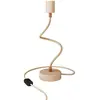 Creative Cables Lampe De Table Articulée En Bois Avec Lumière Diffuse-bois Flexible De Table Avec Prise Anglais