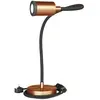 Creative Cables Lampe De Table Articulée Table Flex Gu1d0 Avec Mini Spot Led Et Prise Anglais