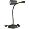Creative Cables Lampe De Table Articulée Table Flex Gu1d0 Avec Mini Spot Led Et Prise Bipolaire