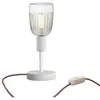Creative Cables Lampe De Table En Métal Alzaluce Tiche Avec Prise à 2 Pôles-variateur