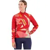 CASTELLI T-shirt Tropicale Ls Jersey, Rouge minéral., S