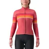 CASTELLI Ottanta Ls T-shirt en jersey, Rouge minéral., M