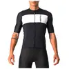 CASTELLI Maillot de survêtement Homme, Light Black/Silver Gray-ivory, XS