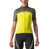 CASTELLI Jrs Veste longue rapide pour femme, Sulphur/Military Green, S