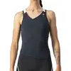 Castelli Fietsshirt mouwloos Dames Zwart Wit - SOLARIS TOP SKYLIGHT-POP BLACK-XL