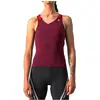 CASTELLI Solaris Top T-Shirt Femme, Bordeaux/Rot, XS