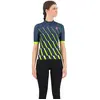 CASTELLI Pente Jersey Long Maillot Femme, Moonlit Ocean/Sulphur-white, XL