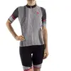 CASTELLI Illusione Jersey T-Shirt Femme, Black/White, L