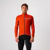 Castelli Windstopper jacket Heren Rood Grijs - SQUADRA STRETCH JACKET FIERY RED DARK GRAY - M