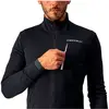 CASTELLI Go Jacket Veste Homme, Light Black/White, M