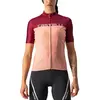 CASTELLI Sweat-shirt Velocissima JRS pour femme, Rougissement/Bordeaux, S