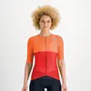 SPORTFUL PRO W Jersey Long Maillot Femme, Chili Red Pamplemousse, M