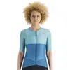 SPORTFUL PRO W Jersey Long Maillot Femme, Berry Blue Juniper Blue, XL