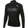 Sportful Fietsjack Heren Zwart - TEMPO JACKET BLACK - XXL