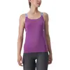 CASTELLI Bavette Top T-Shirt Femme, Amethist/Violet Mist, M