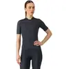 Castelli ANIMA 4 FIETSSHIRT LIGHT BLACK - Vrouwen - maat L