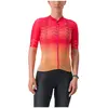 CASTELLI T-shirt femme, Hibiscus/Soft Orange, M