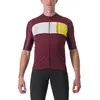 castelli PROLOGO 7 Jersey, Bordeaux/Ivory-passion Fruit, M