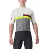 castelli Verrouillage Jersey, Ivory/Bordeaux-electric Lime-Sedona Sage, S