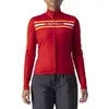 CASTELLI Unltd W Thermal JRS Sweatshirt Femme, Dark Red, S