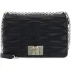 FURLA Leren Schoudertas 1927 Crossbody Bag 28 Nero Zwart