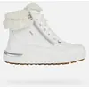 Geox D Dalyla B Abx, Bottes de neige pour femme, Blanc, 36 EU