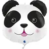 BALLON ALUMINIUM TÊTE DE PANDA 74CM
