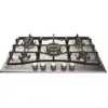 HOTPOINT PNN 751 IX Plaque de cuisson gaz - 5 foyers - 10,5kW - L75 x ...