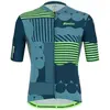 Santini Maillot à Manches Courtes Delta Optic