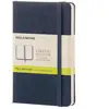 Moleskine Carnet classique - Format de poche - Pages blanches - Couverture rigide saphir