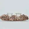 Kerst decoraties Bizzotto P.CANDELA 2P HEIDI RETT Brown