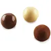 Moule en silicone pour 15 Tartufino de 2.7 cm - Silikomart 24 Marron