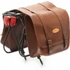 BONIN Boninbike 177/Tdm Sacoches en cuir synthétique Marron foncé